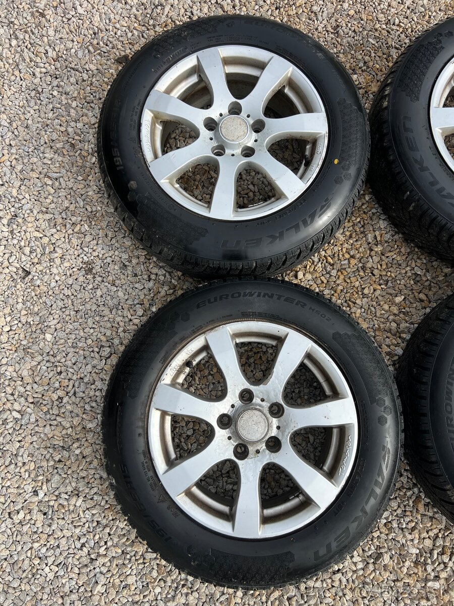 Zimny komplet R15 5x112 - 2