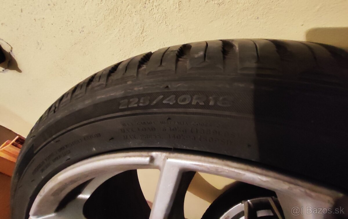Alu disky 5x108 225/40R18 - 2