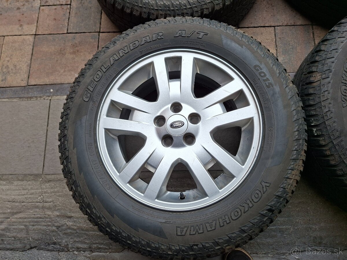 Orig.hliníkové disky Land Rover Freelander II--R17 - 2