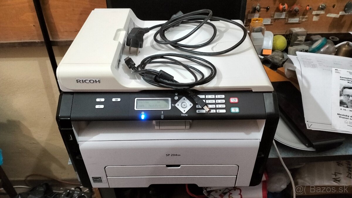 Ricoh SP 204SN sieťová multifunkčná tlačiareň - 2