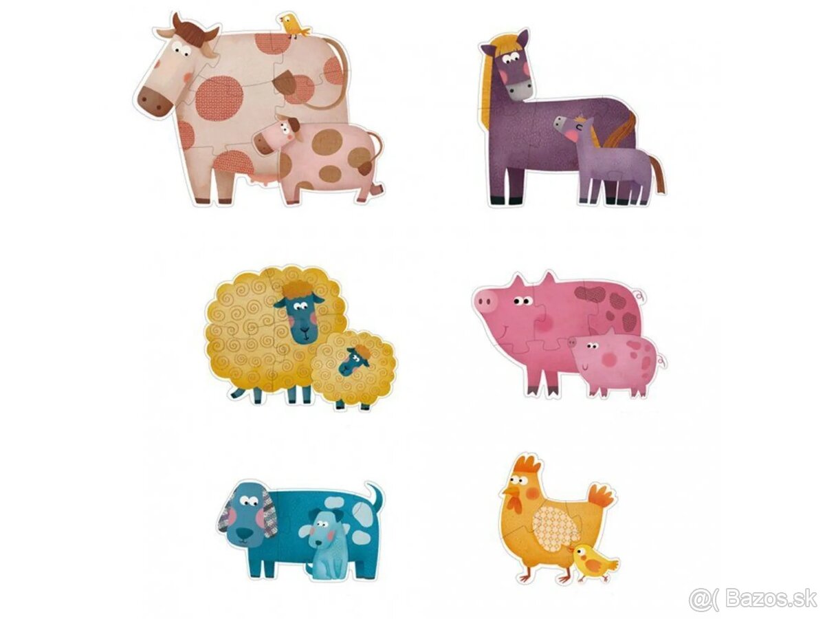 Mideer Moje prvé puzzle - Mama a dieťa - 2