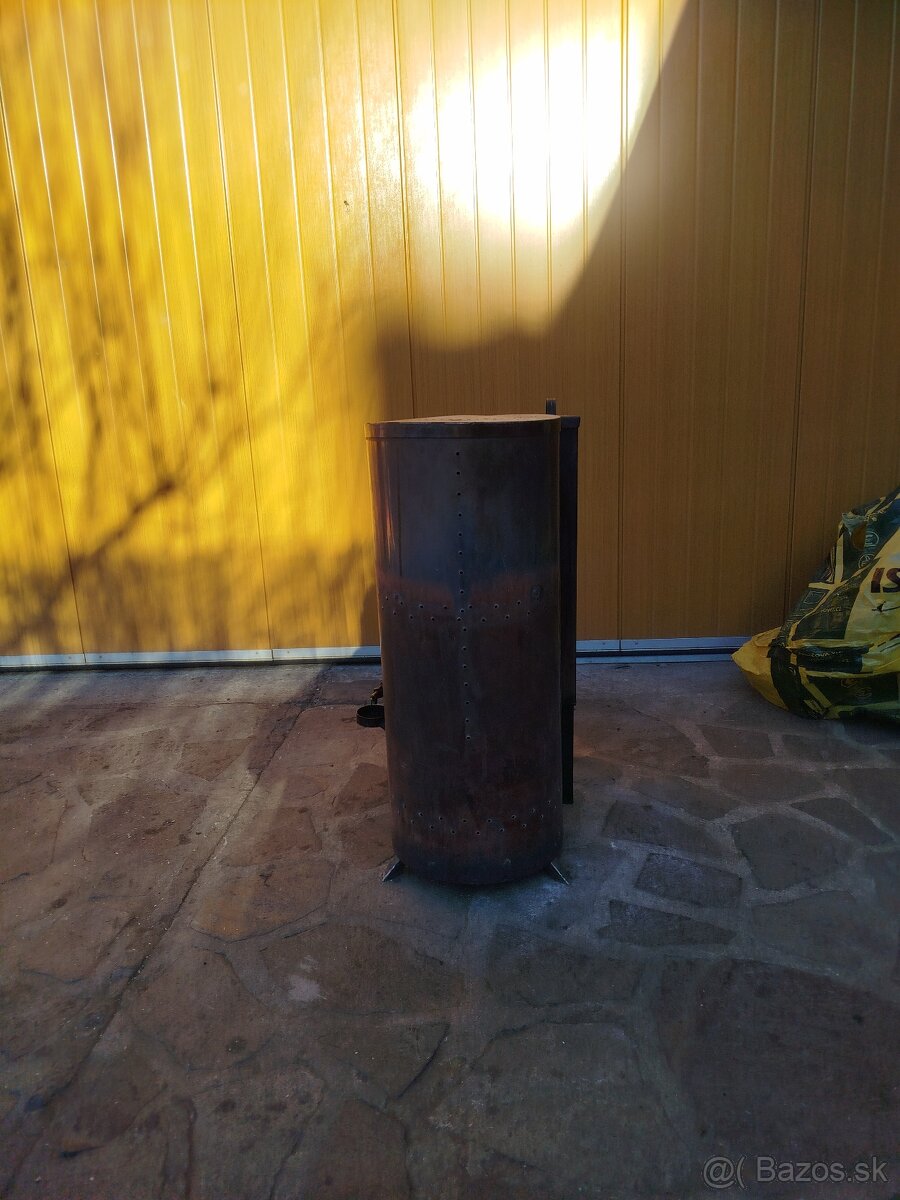 Nerezová pec na olej - 2