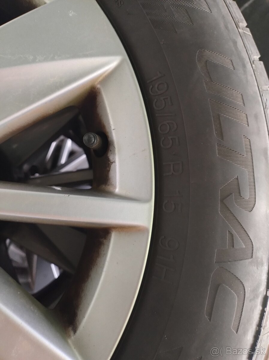 Predaj letné pneumatiky s diskami VW - 2