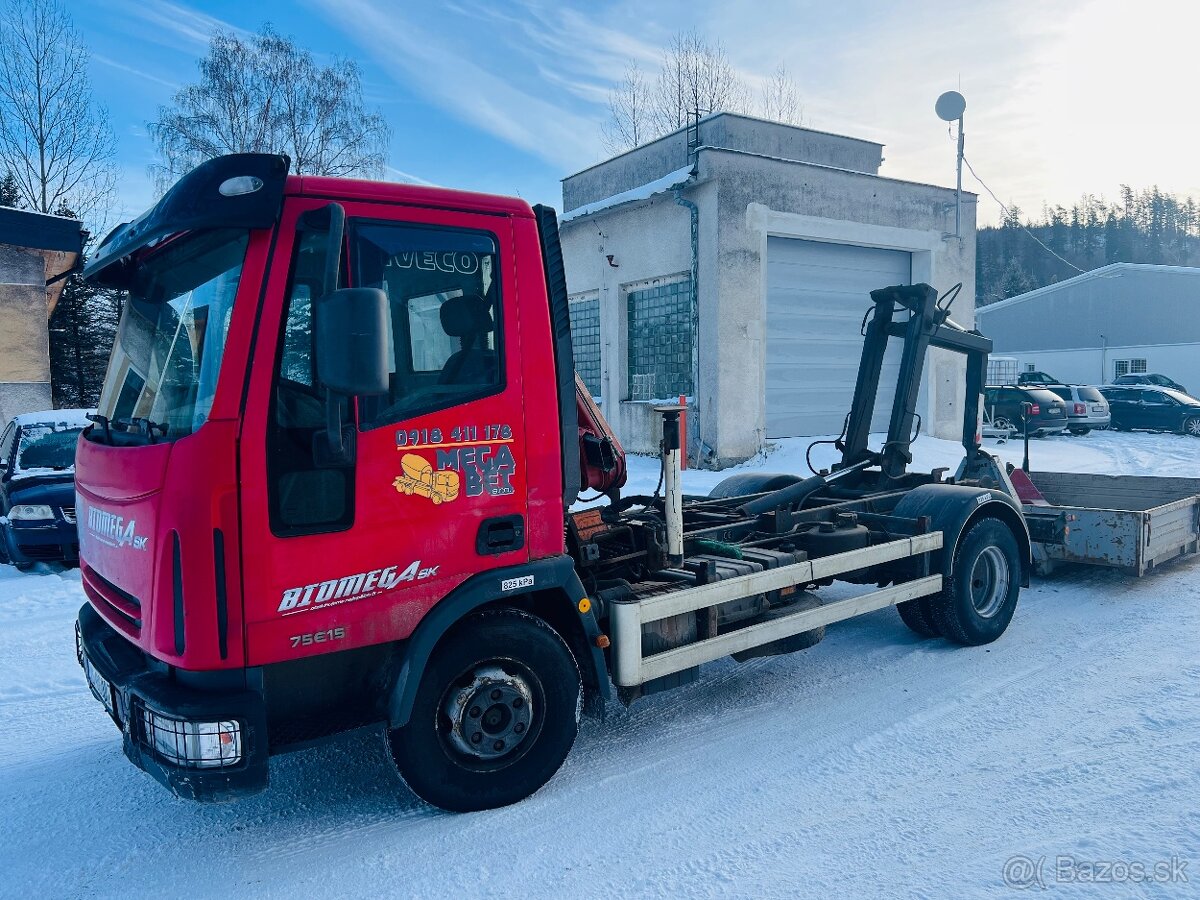 Hakovy nosič kontajnerov iveco eurocargo - 2