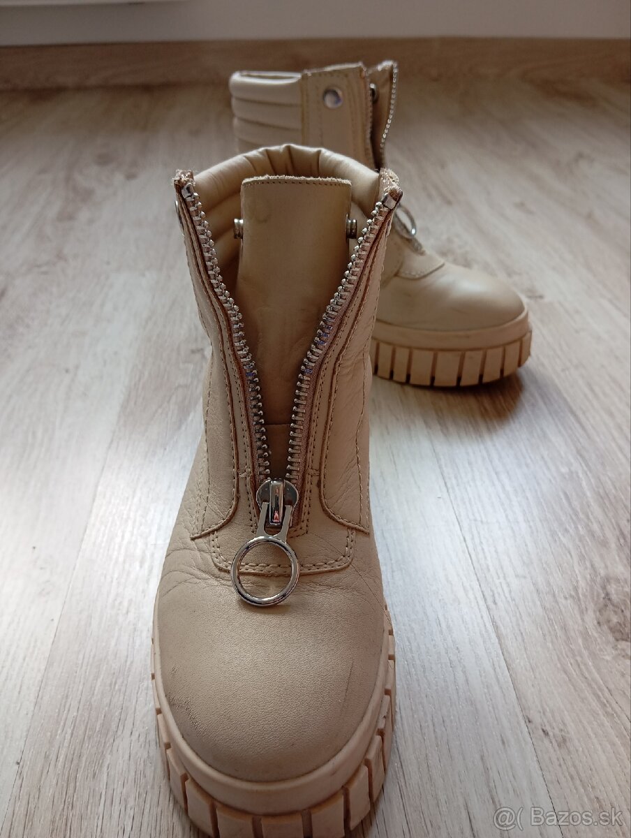 Dámske kožené čižmy - 2