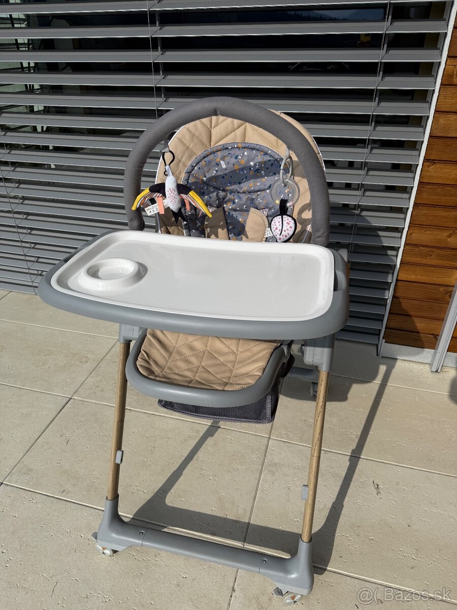 Kinderkraft detská multifunkčná jedálenska stolicka - 2