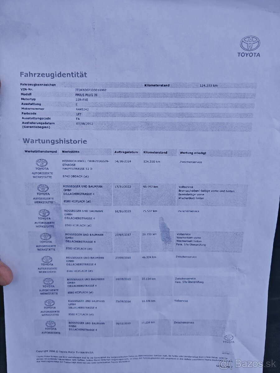 Toyota Prius 2012 Plug-in DIELY - 2