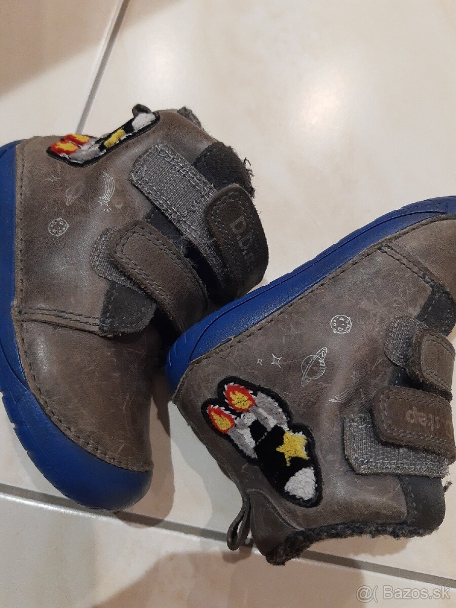 Zimné topánky D. D. Step (barefoot) - 2