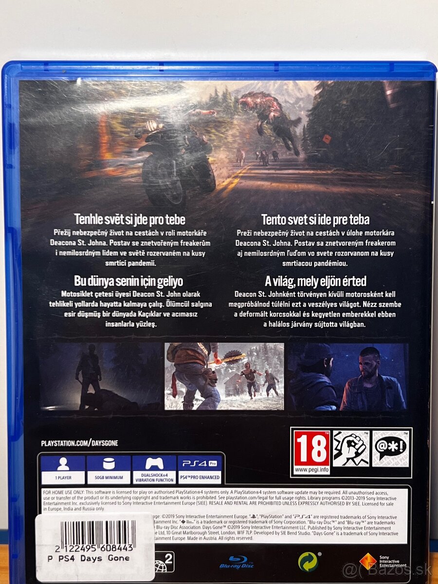 Days Gone – PS4 - 2