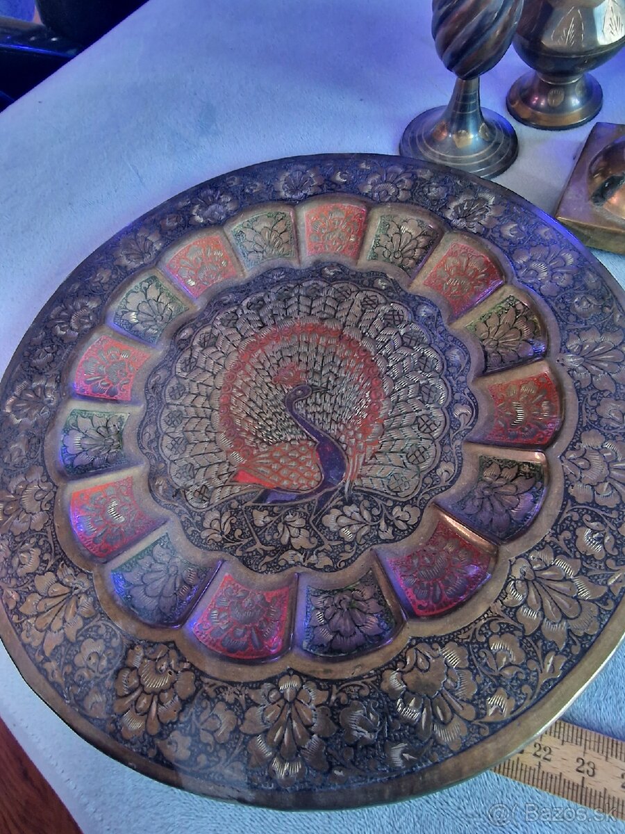 Veľká sada orientálnej mosadze – India - 2