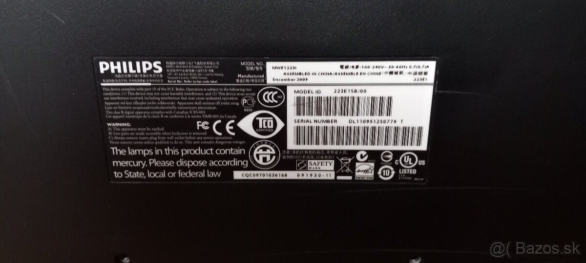 Monitor Philips MWE12231 - 2