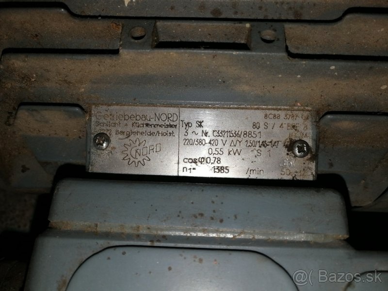 elektromotor s prevodovkou - 2