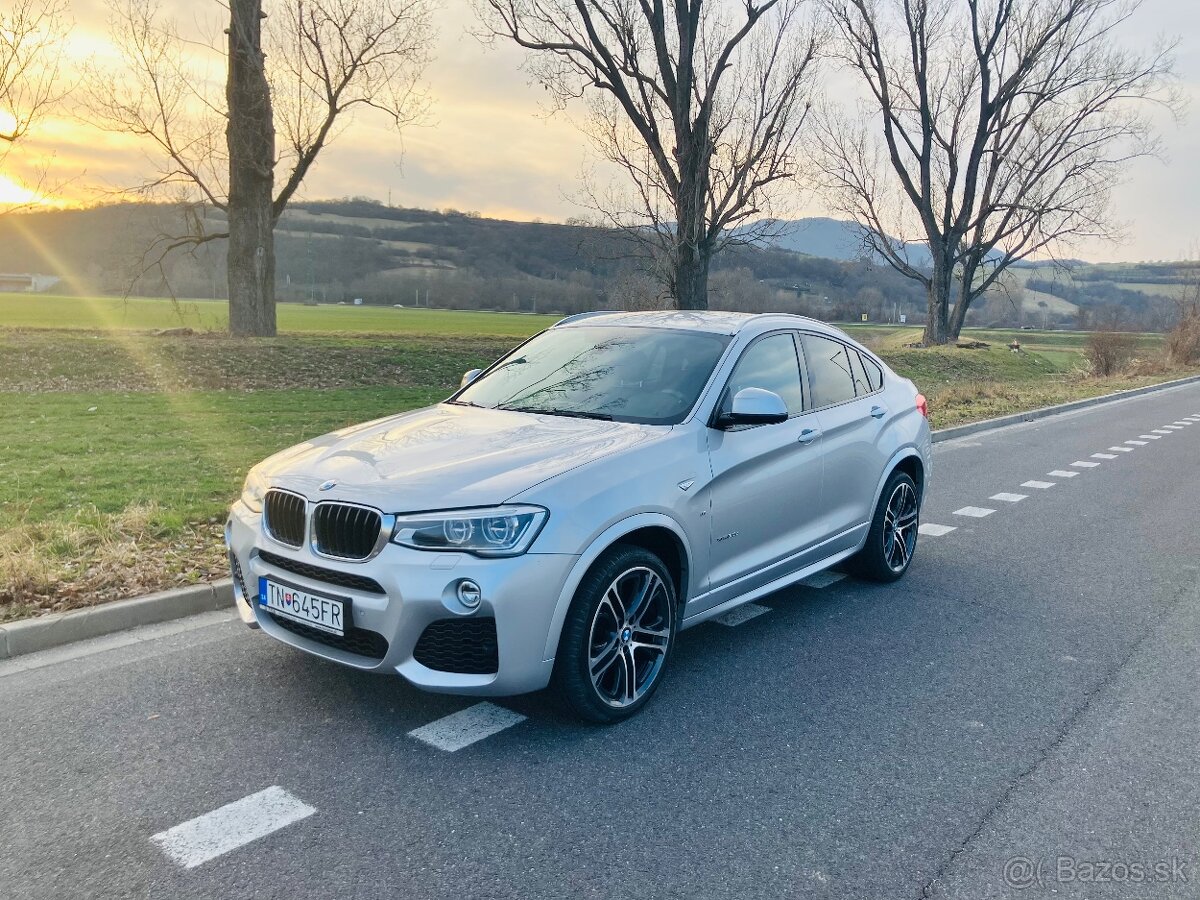 BMW X4 xDrive20d M-Sport, hnedá koža, veľmi pekný stav - 2
