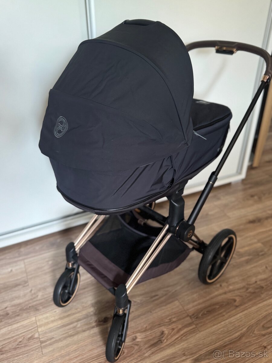 Cybex priam rosegold - black kočík - 2