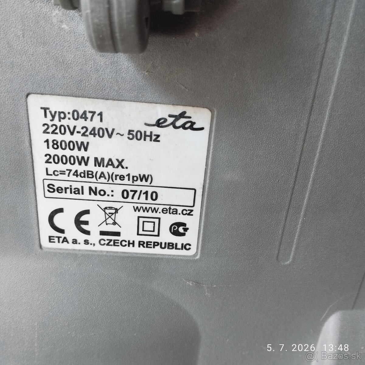 Eta silent 0471 - 2