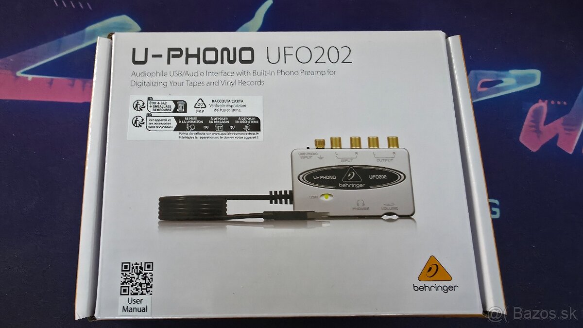 Zvuková karta Behringer UFO202 - 2