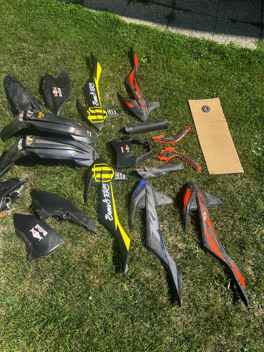 Plasty na Ktm exc - 2