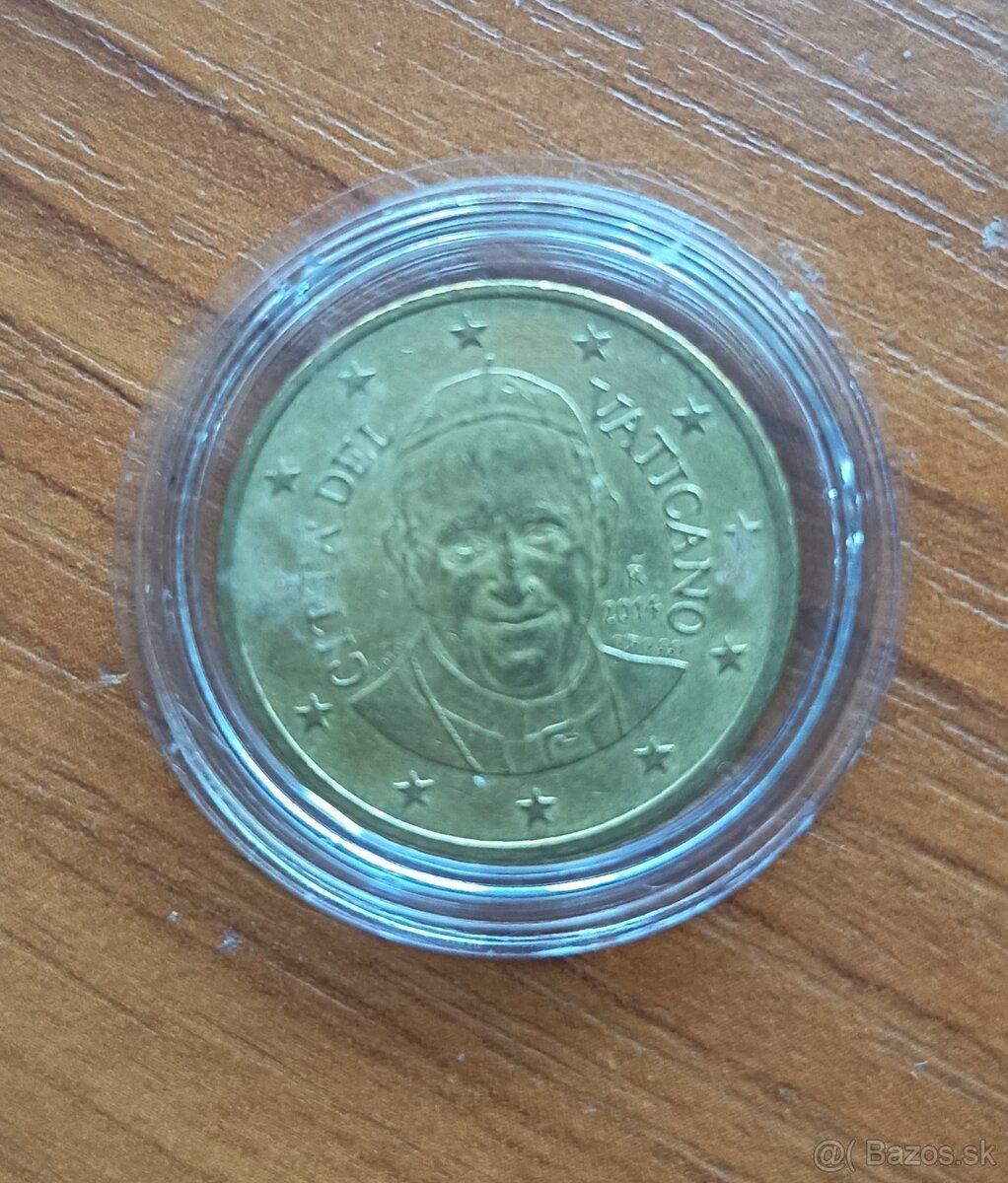 50 cent Vatikán - 2