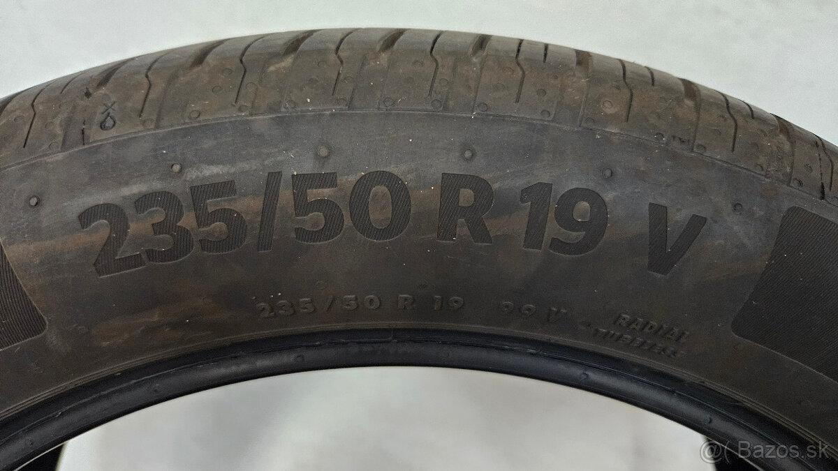 Letne pneu CONTINENTAL 235/50 R19 V - 2