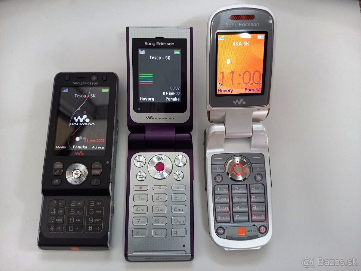 SONY ERICSSON staré tlačítkové - 2