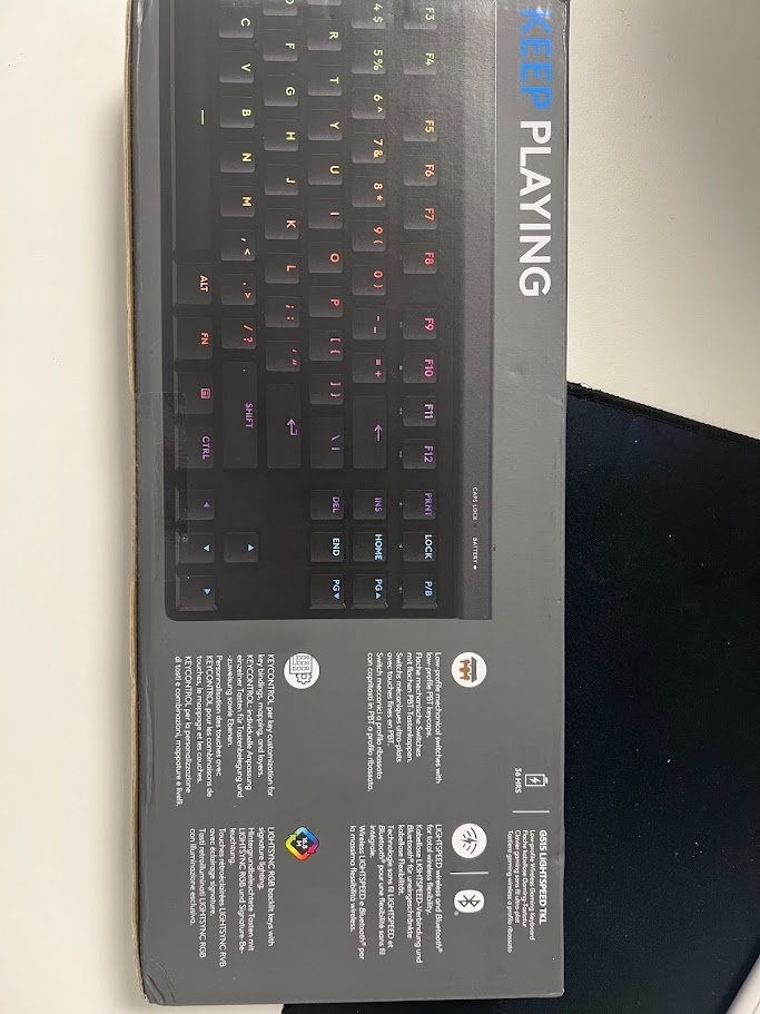 Logitech G515 TKL Lightspeed Tactile Black - 2
