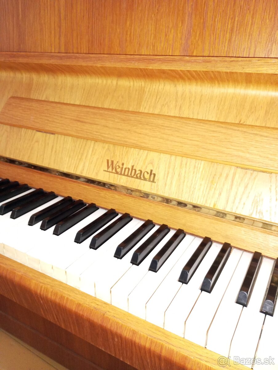 Predám klavír Weinbach - 2