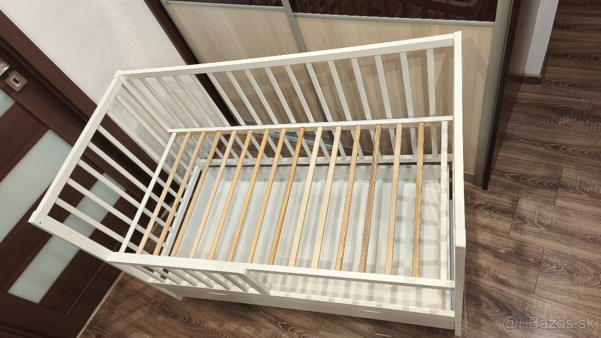 Postieľka s matracom - 2