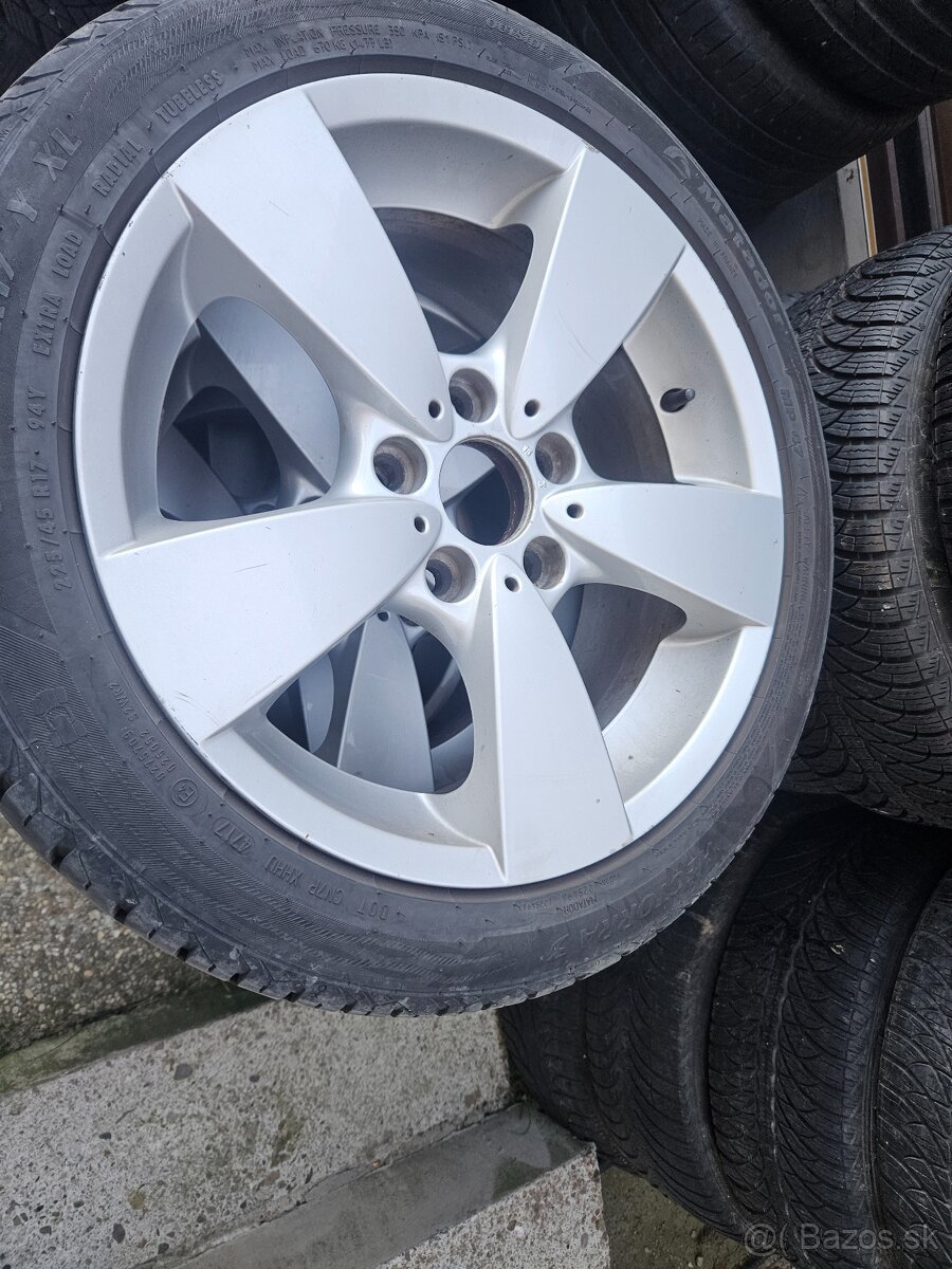 Predam kolesá originál BMW style138, 5x120 7,5x17, ET43 - 2