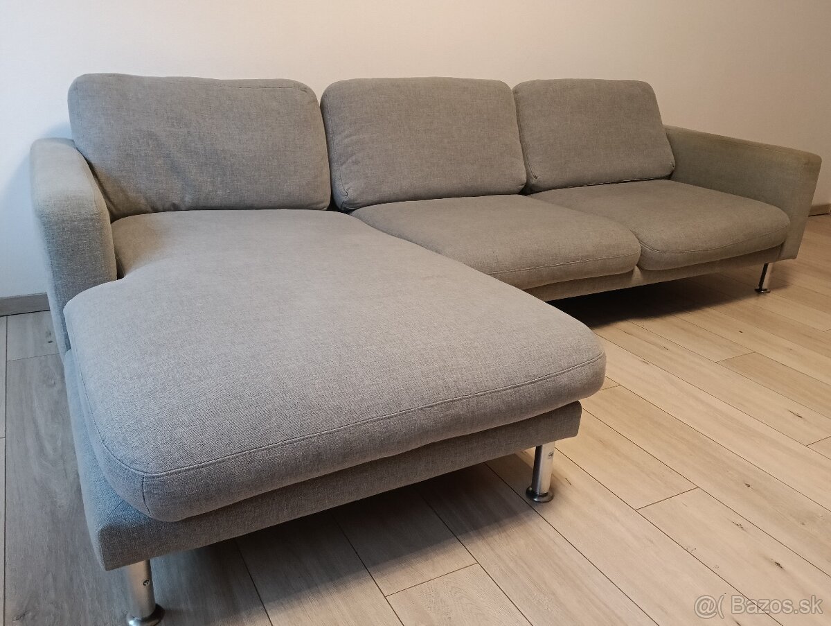 Rohová sedačka šedá - 2