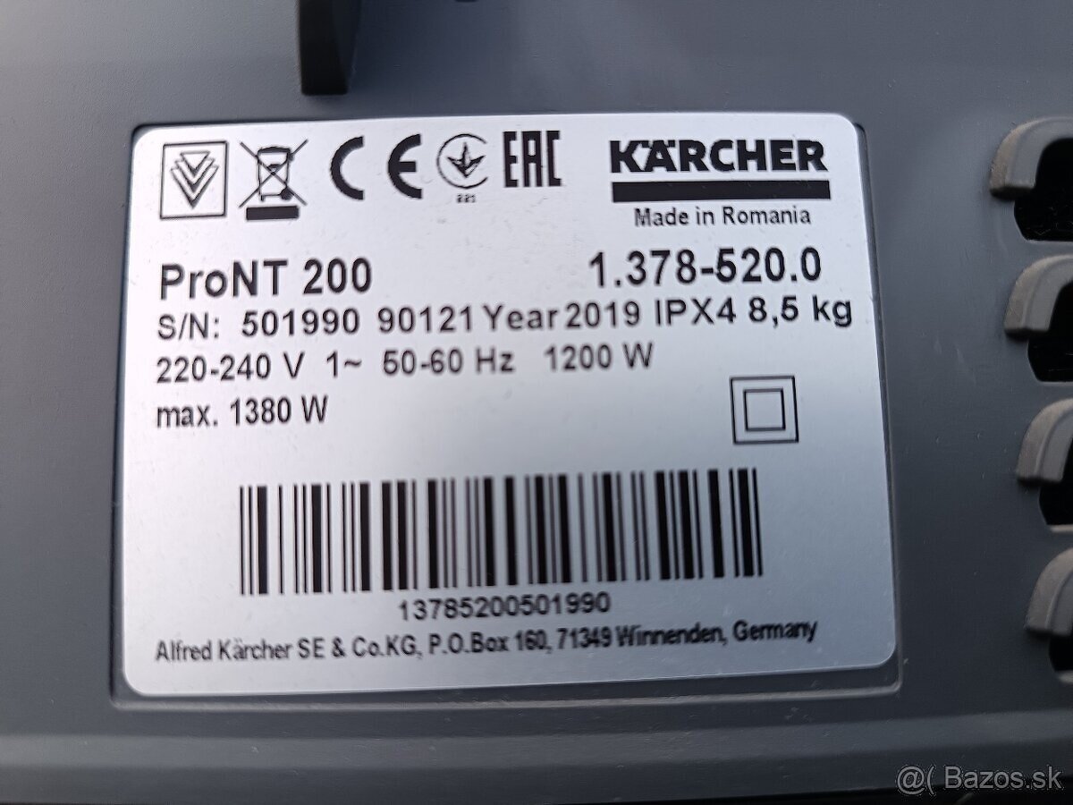Kärcher vysávač ProNT 200 - 2