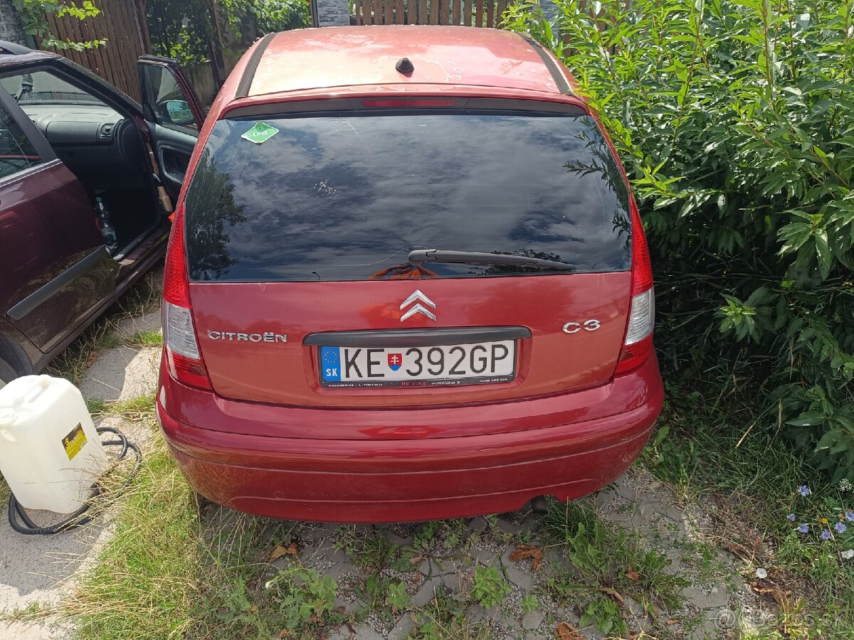 Citroen C3 - 1,4 a 54 kW - LPG rok 2009 - 2