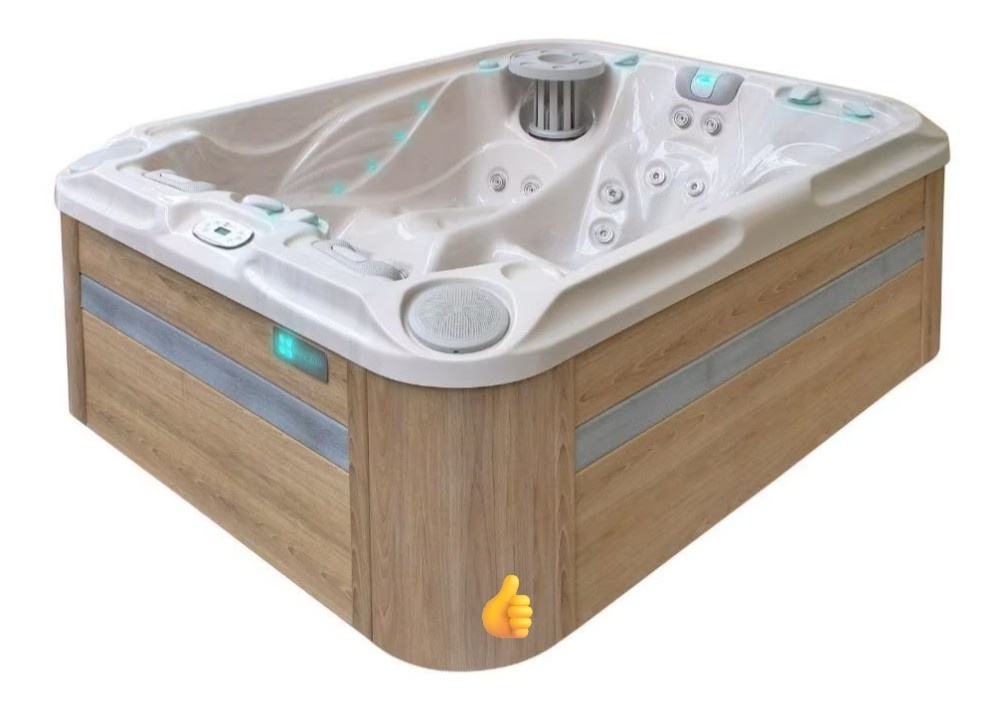 Hydromasážna vírivka pre 3 osoby s ovládaním BALBOA - 2