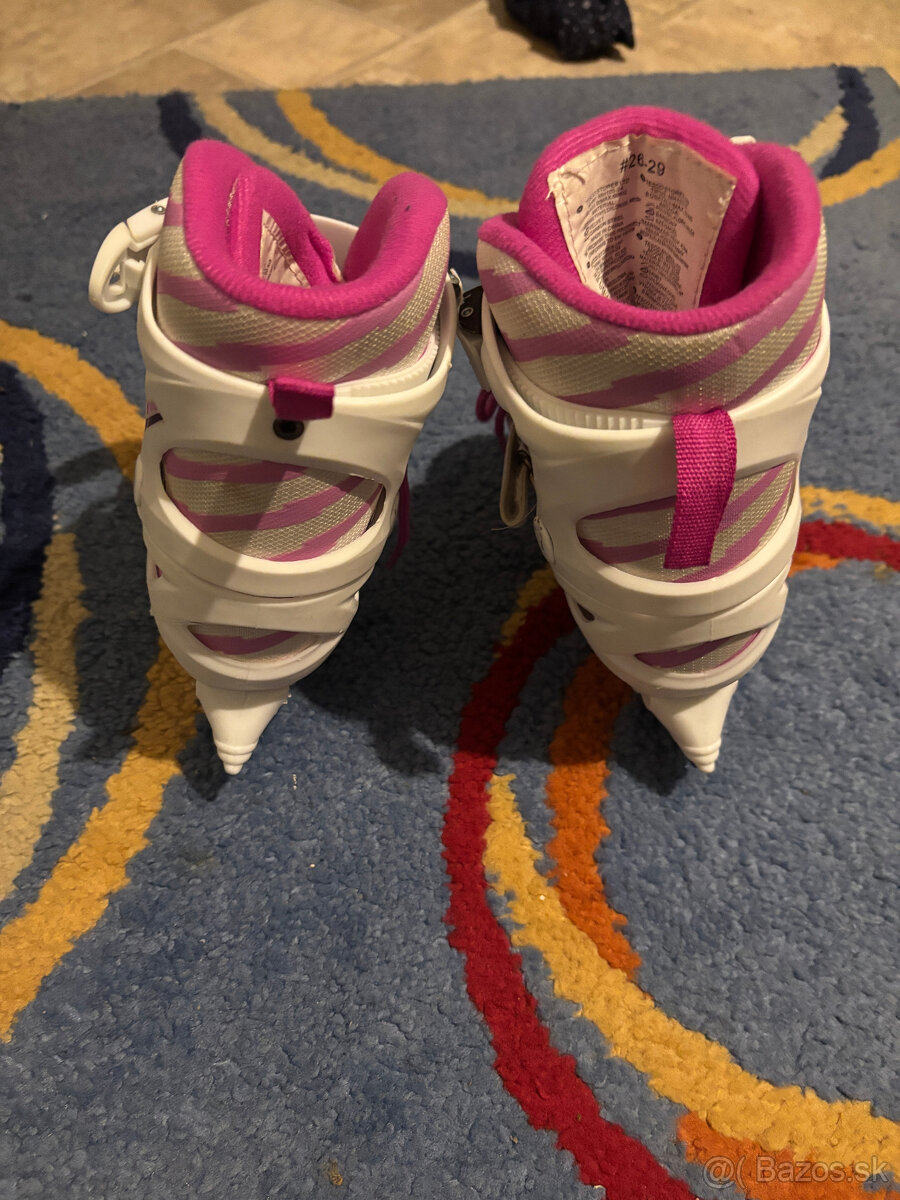 Dievcenske korcule nastavitelne 26 - 29 - 2