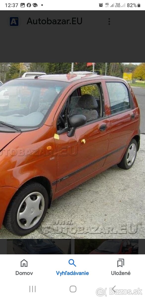 nahradne dIely DAEWO MATIZ - 2