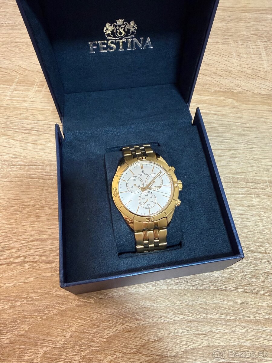 Zlaté hodinky Festina - 2