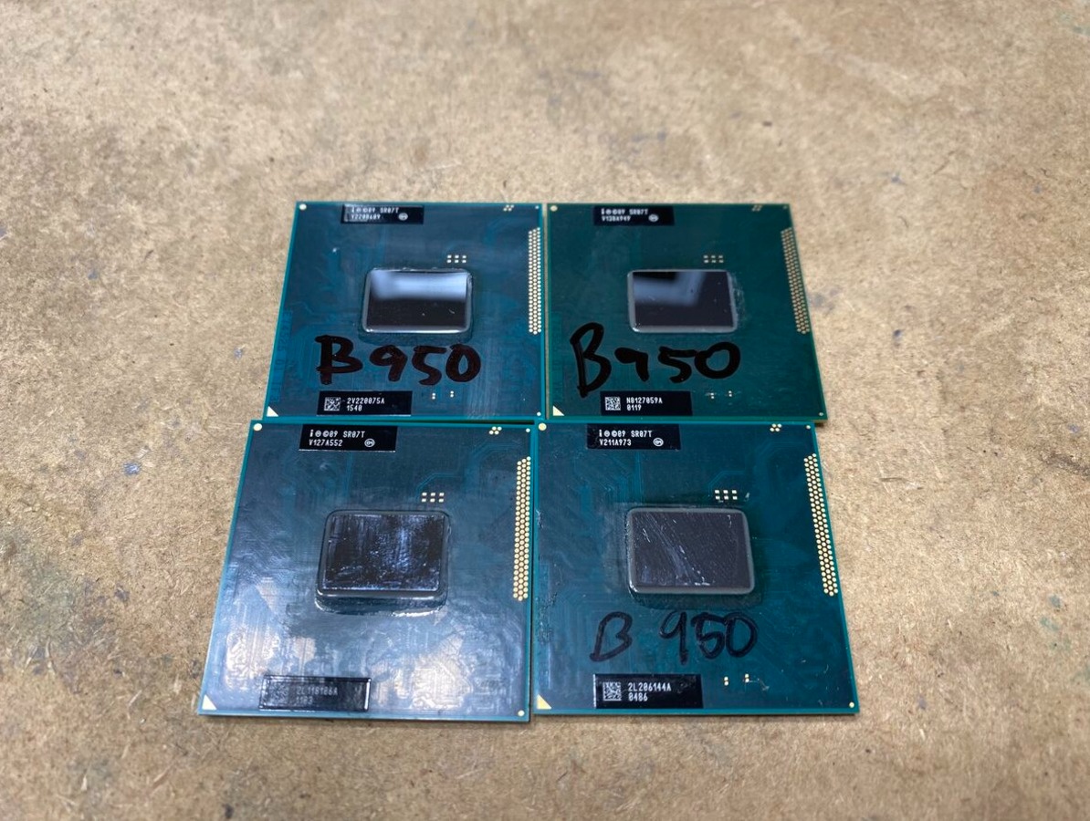 Predám procesory vhodné do notebookov Intel B950 B960 - 2