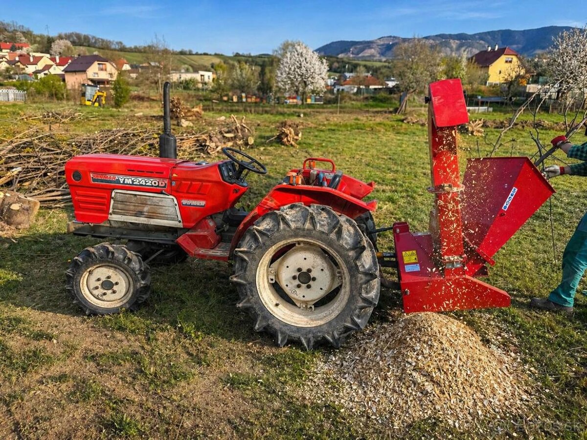 Drvič konárov za malotraktor – nový - 2