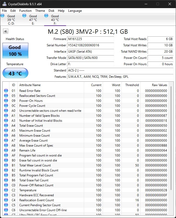 Nový externý 512 GB M.2 SSD disk - 2