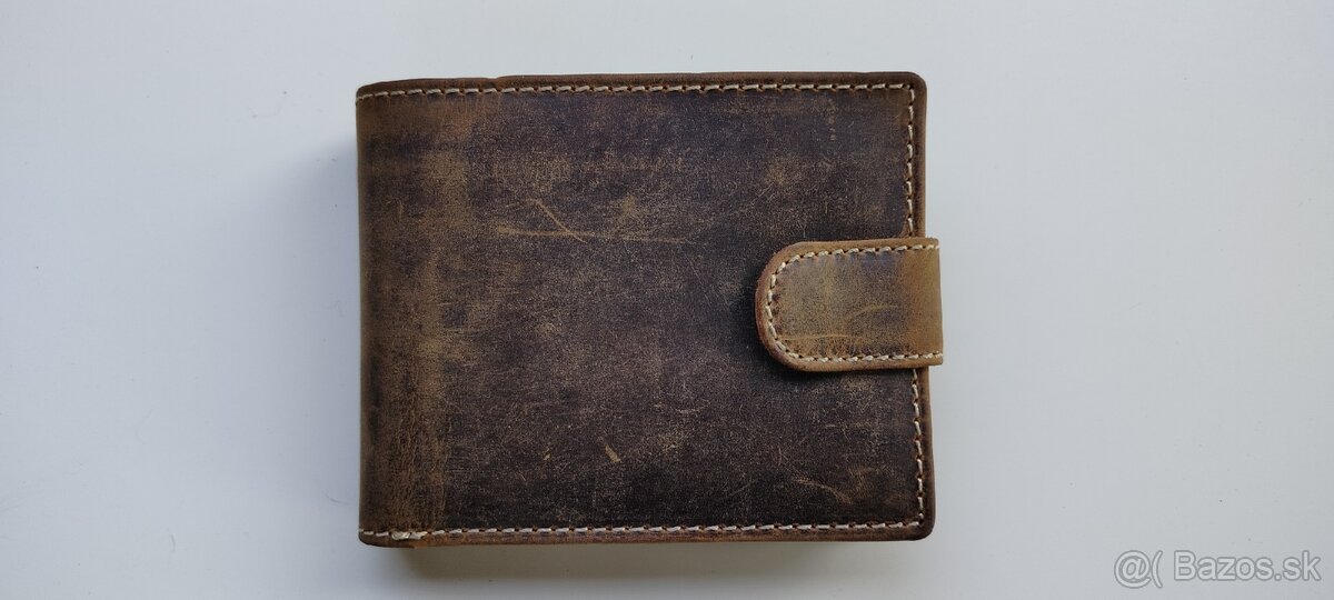 Pánska kožená peňaženka Lara Bags - 2