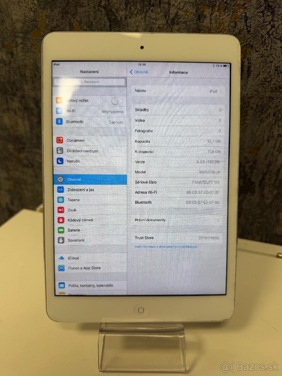 iPad mini 16GB Silver - A1432 - 2