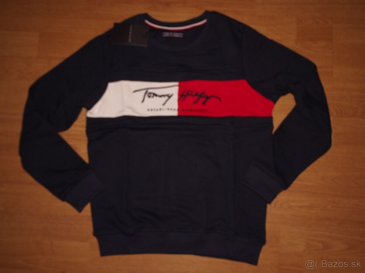 Tommy Hilfiger dámska tmavomodrá mikina II - 2