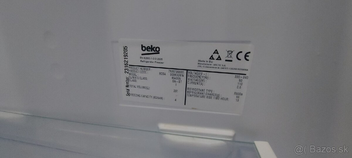 Chladnička s mrazničkou - 2