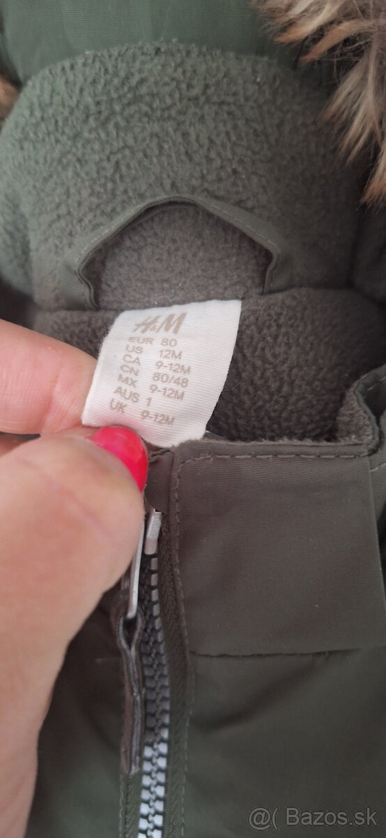 Zimný overal- pre chlapceka-80 - 2