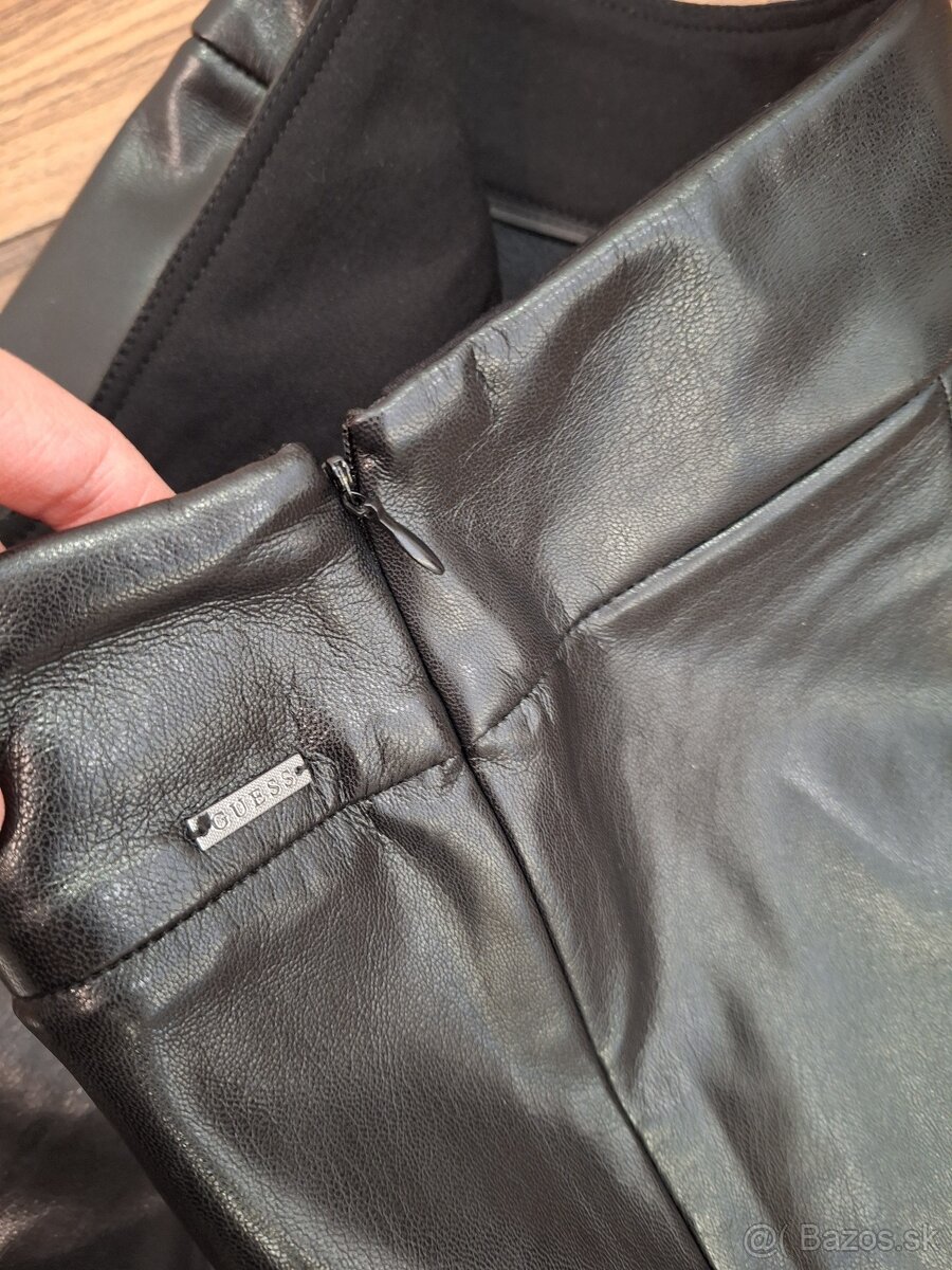 GUESS koženkové legíny vel.S - 2