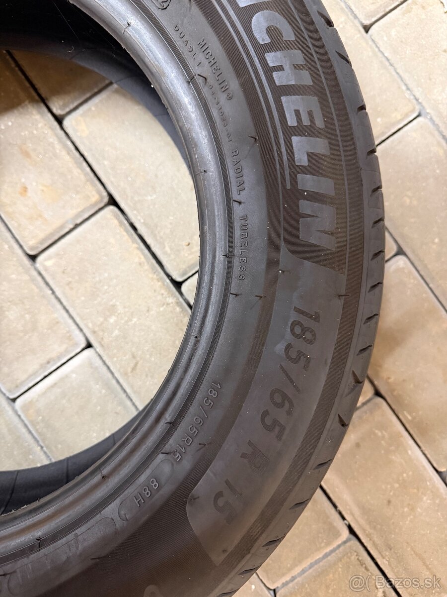 Predám letné pneumatiky značky Michelin 185/65R15 . - 2