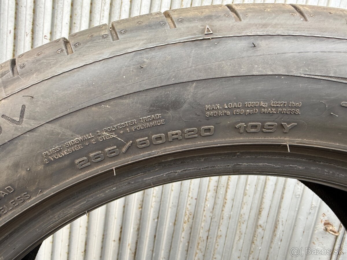 Letne pneumatiky DUNLOP 255/50 R20 - 2