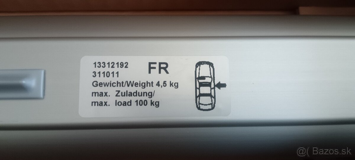 Strešný nosič Opel Astra J - 2