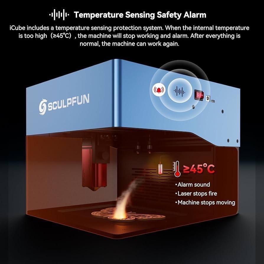 Laser SCULPFUN iCube Pro - 5W - 2