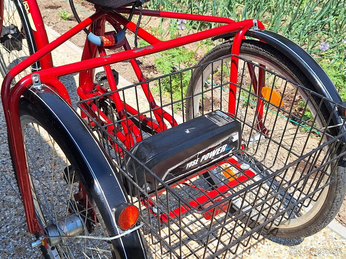 Elektricky bicykel-trojkolka - 2