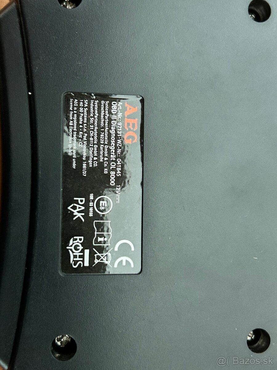 AEG 97131 OBD II OL 8000 - 2